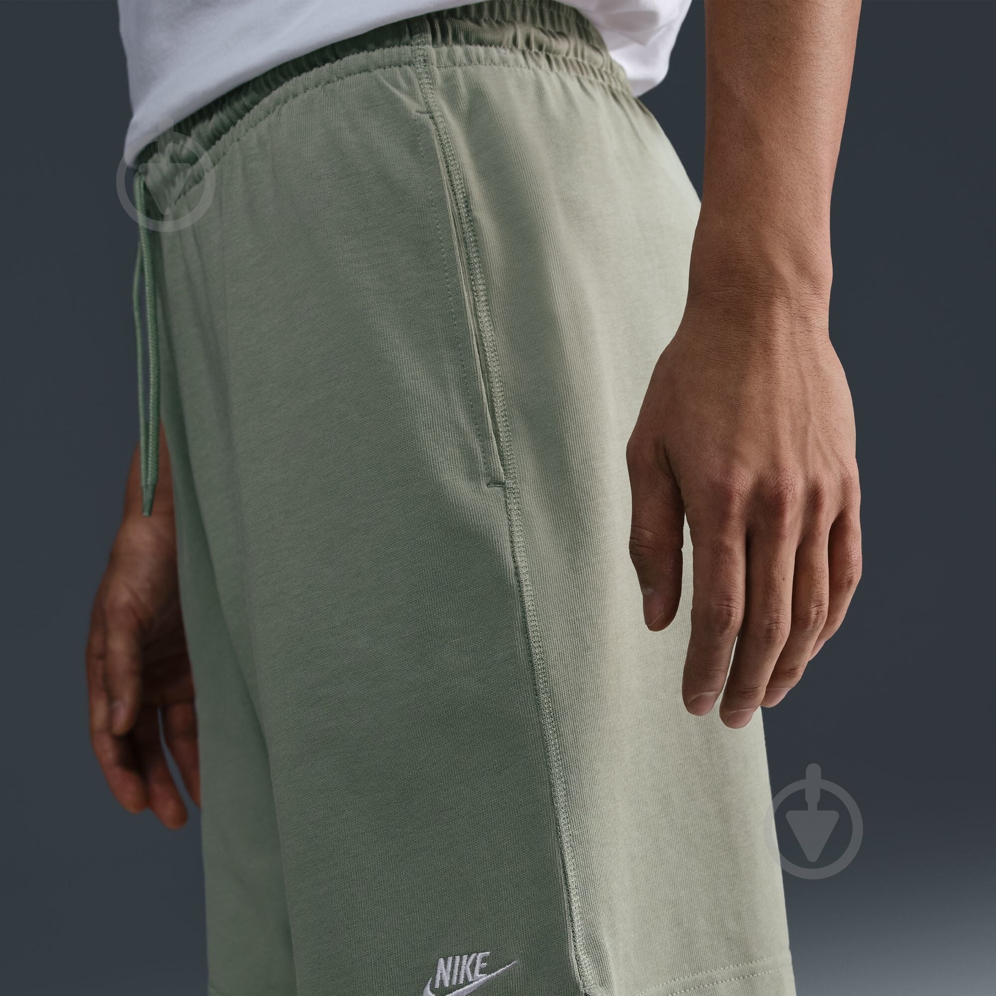 Шорти Nike M NK CLUB KNIT SHORT FQ4359-370 р. M хакі - фото 10