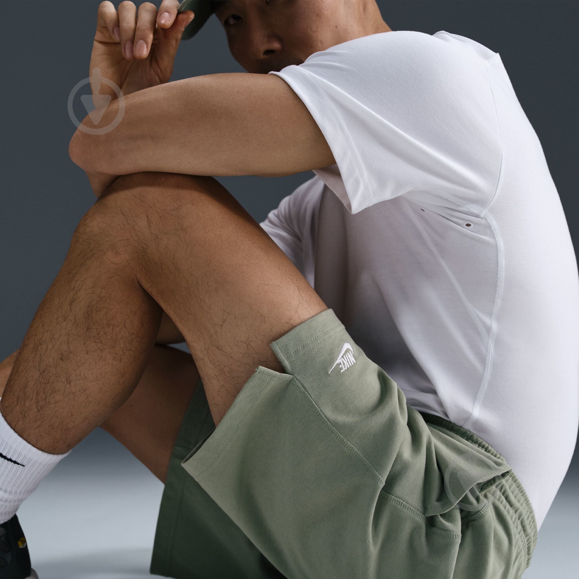 Шорти Nike M NK CLUB KNIT SHORT FQ4359-370 р. M хакі - фото 11