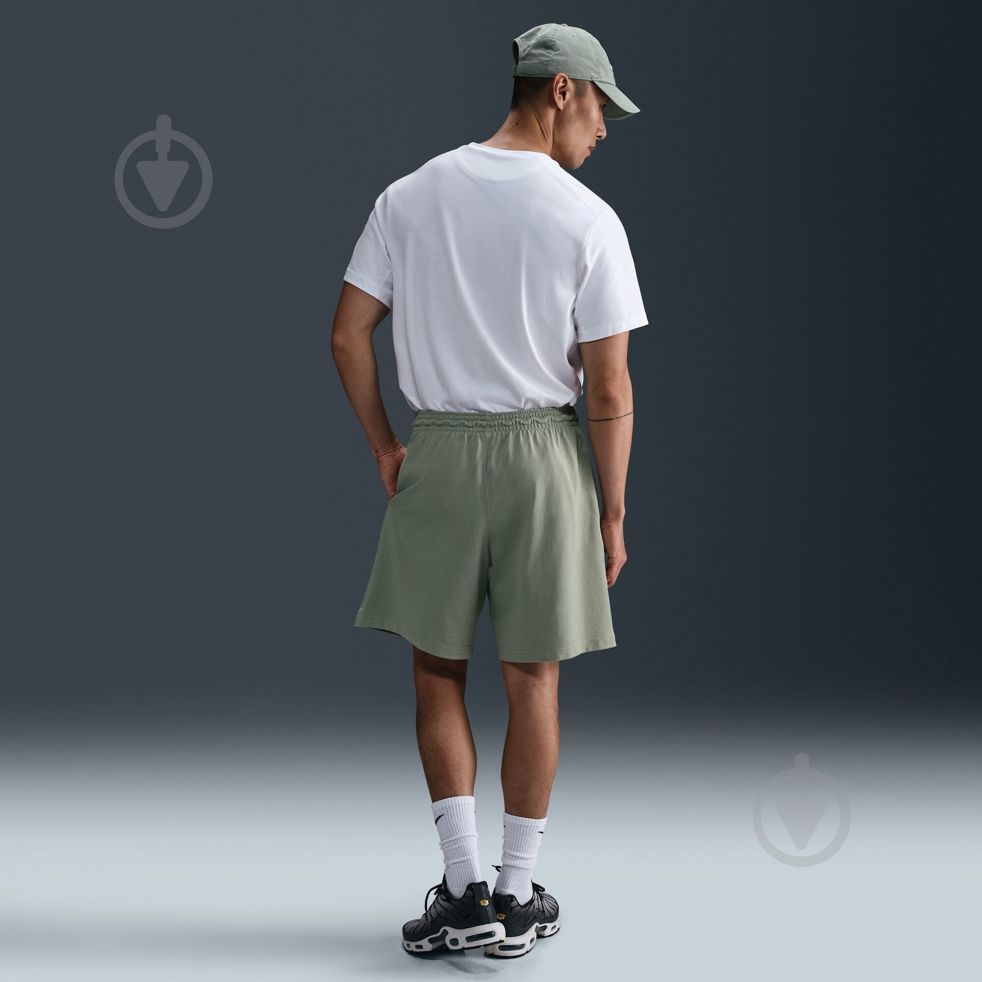 Шорти Nike M NK CLUB KNIT SHORT FQ4359-370 р. M хакі - фото 7