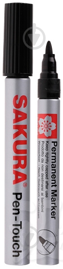Маркер Sakura PEN-TOUCH 130 SAKURA 130#49 черный - фото 1 Маркер Sakura PEN-TOUCH 130 SAKURA 130#49 черный - фото 1