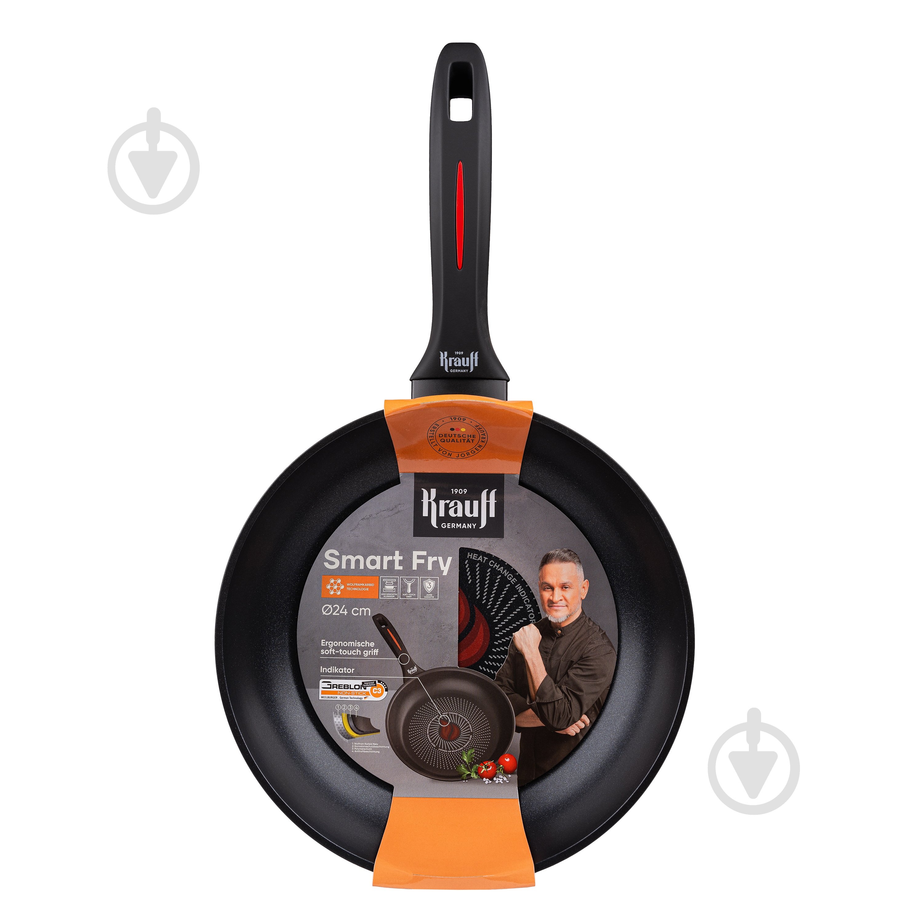 Набір сковорід Krauff Smart Fry 24/28 см з універсальною кришкою 25-45-221 - фото 2