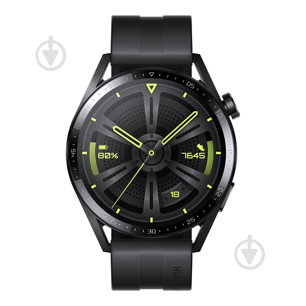 Смарт-часы Huawei Watch GT3 46mm black (55026956) - фото 2 Смарт-часы Huawei Watch GT3 46mm black (55026956) - фото 2