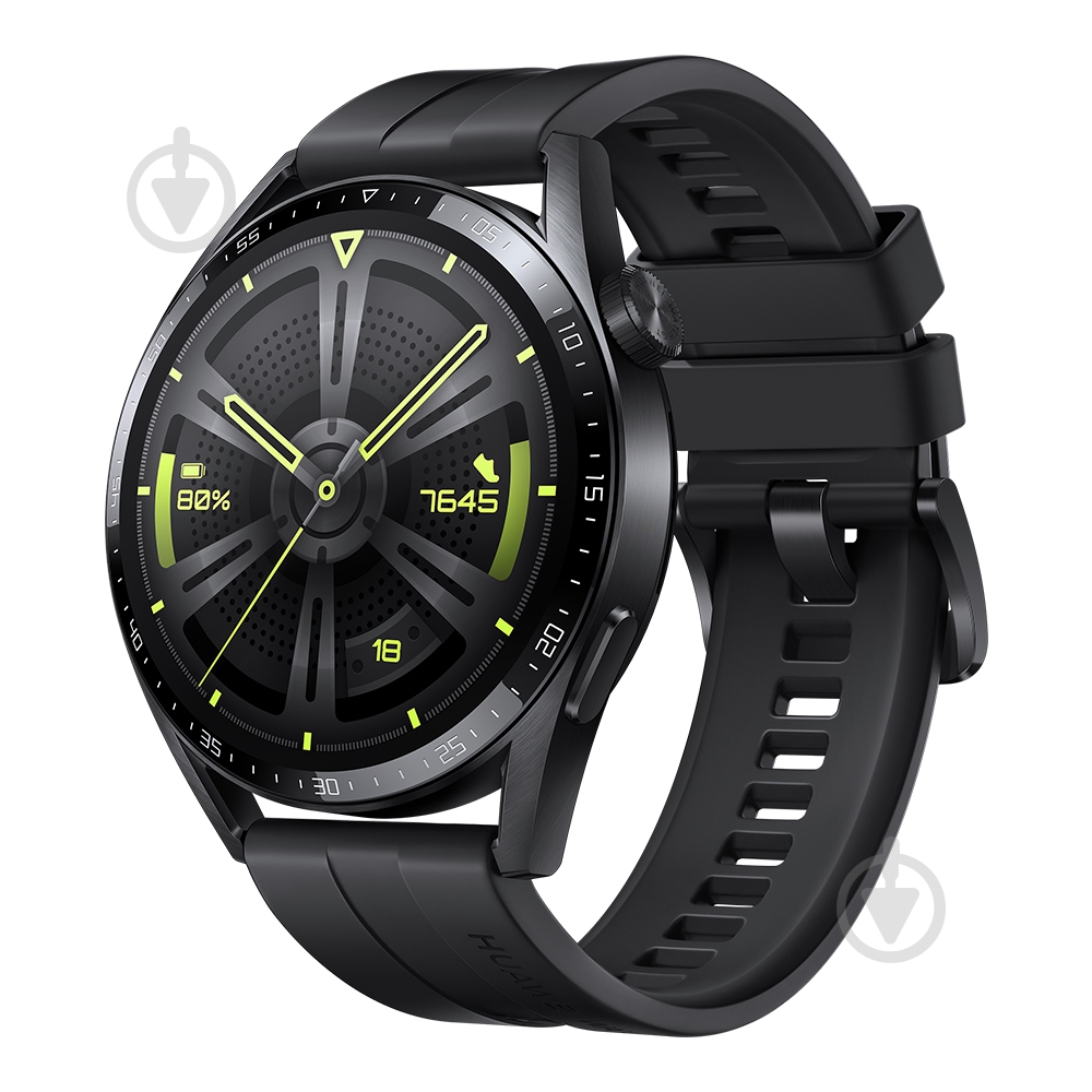 Смарт-часы Huawei Watch GT3 46mm black (55026956) - фото 1 Смарт-часы Huawei Watch GT3 46mm black (55026956) - фото 1