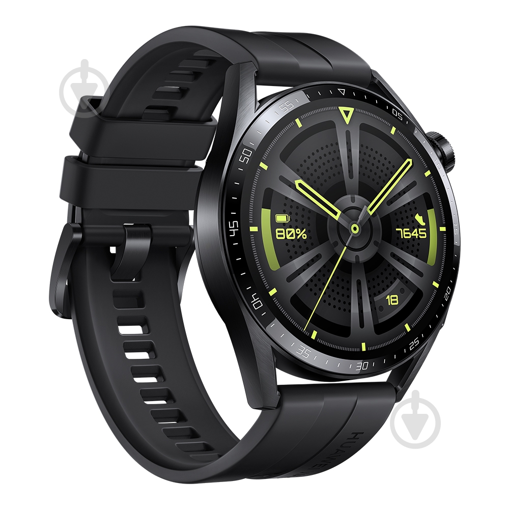 Смарт-часы Huawei Watch GT3 46mm black (55026956) - фото 3 Смарт-часы Huawei Watch GT3 46mm black (55026956) - фото 3