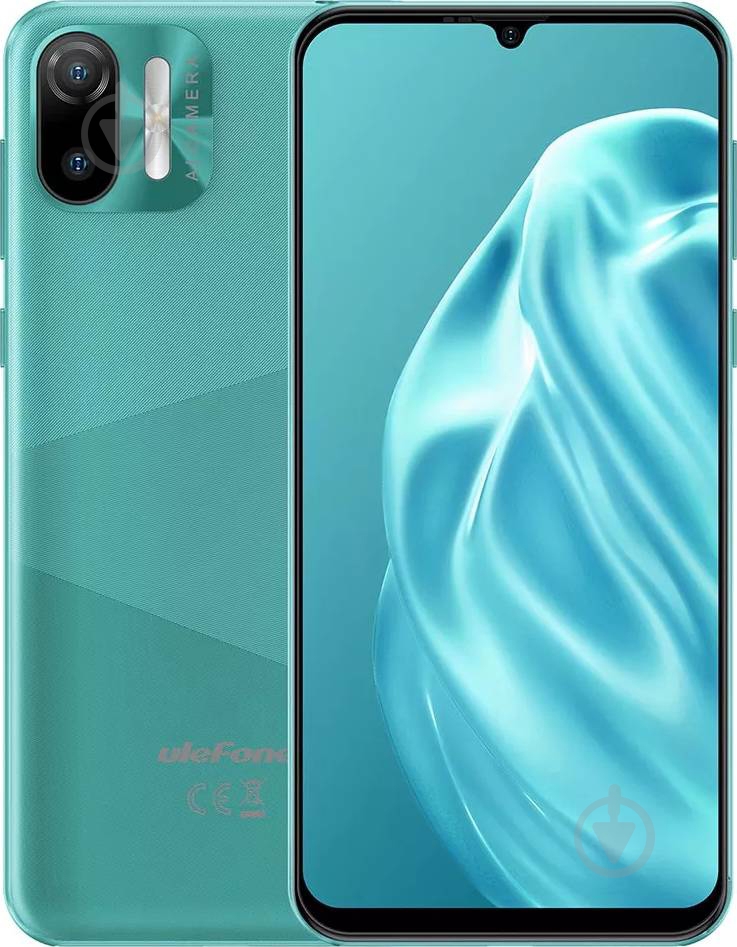 Смартфон Ulefone Note 6 1/32GB green - фото 1