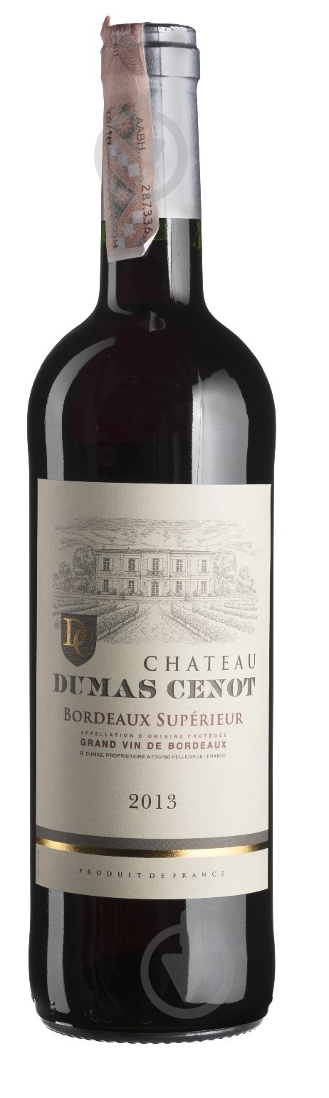 Вино Chateau Dumas Cenot красное сухое 0,75 л - фото 1 Вино Chateau Dumas Cenot красное сухое 0,75 л - фото 1