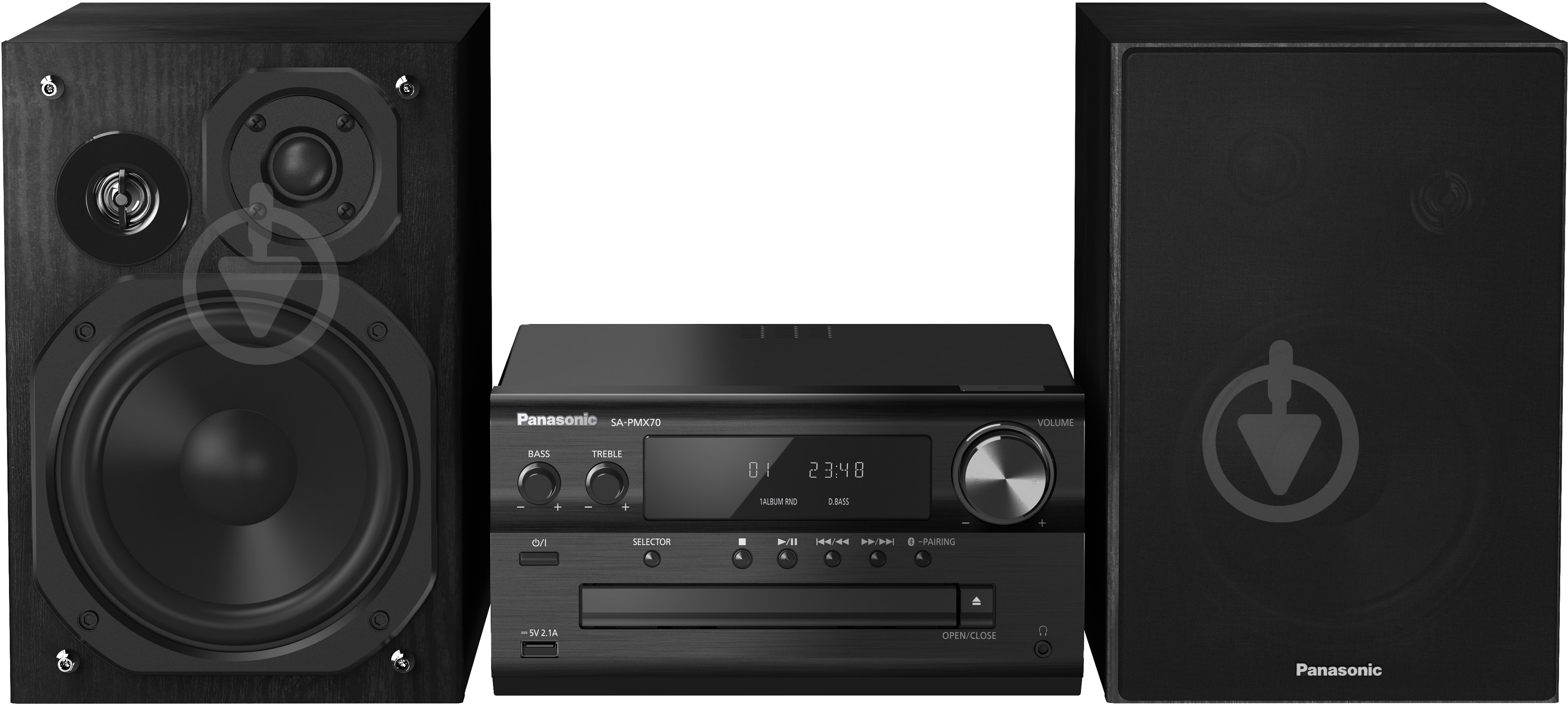 Музыкальный центр Panasonic SC-PMX70EE-K - фото 1