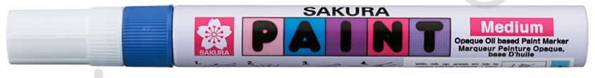 Маркер-краска Sakura PAINTMARKER XPMK-B#25 синий - фото 1