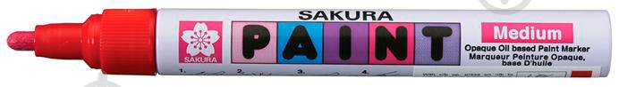 Маркер-краска Sakura PAINTMARKER XPMK-B#19 красный - фото 1 Маркер-краска Sakura PAINTMARKER XPMK-B#19 красный - фото 1