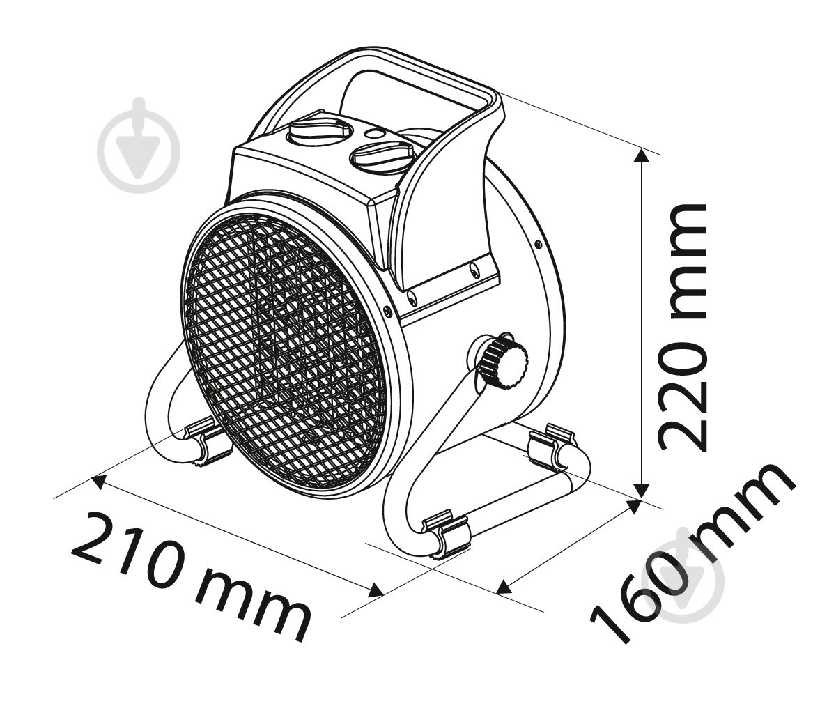 Обогреватель NEO tools тепловая пушка 90-062 - фото 4
