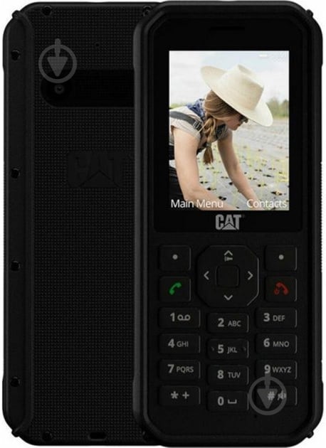 Мобільний телефон CAT B40 Dual Sim black - фото 1 Мобільний телефон CAT B40 Dual Sim black - фото 1