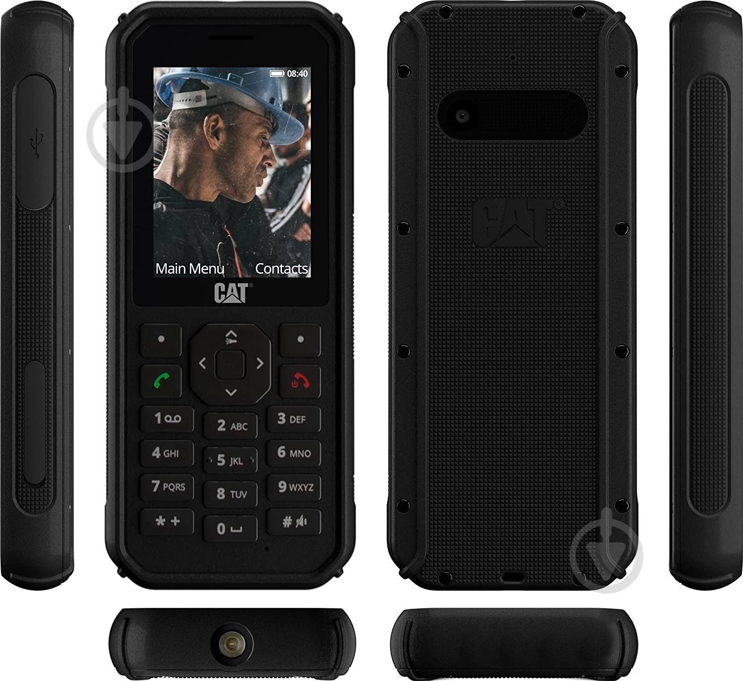 Мобільний телефон CAT B40 Dual Sim black - фото 3 Мобільний телефон CAT B40 Dual Sim black - фото 3