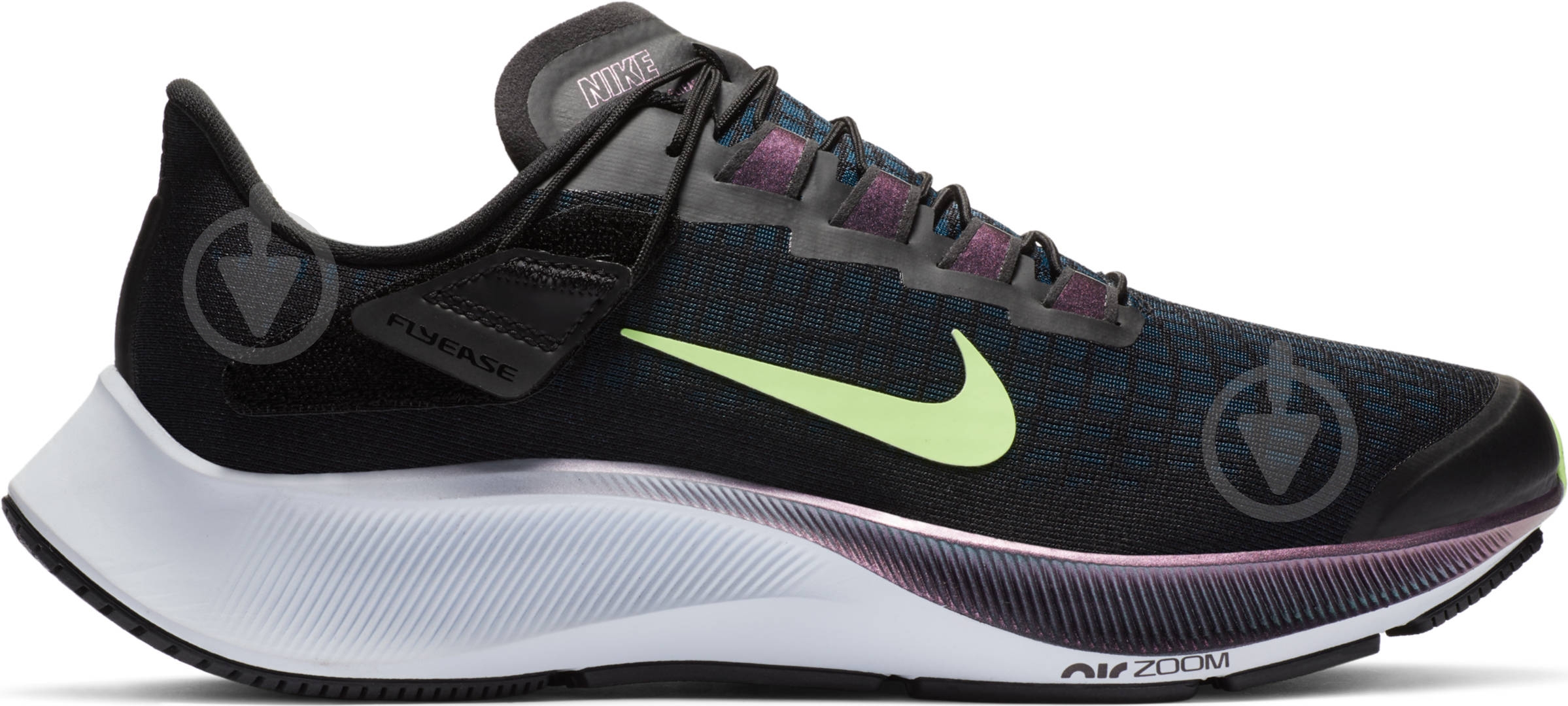 Кроссовки женские Nike WAIRZOOM PEGASUS 37 CK8605-001 р.38 черные - фото 3