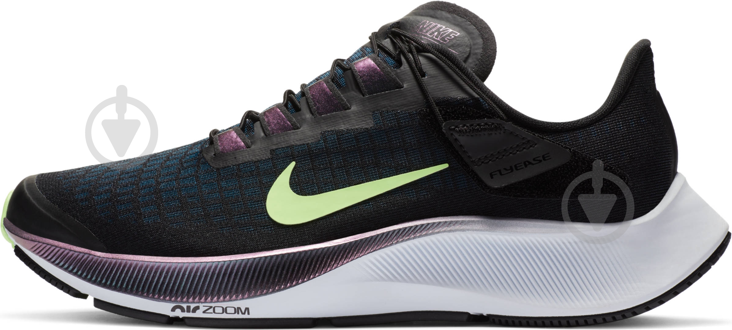 Кроссовки женские Nike WAIRZOOM PEGASUS 37 CK8605-001 р.38 черные - фото 5