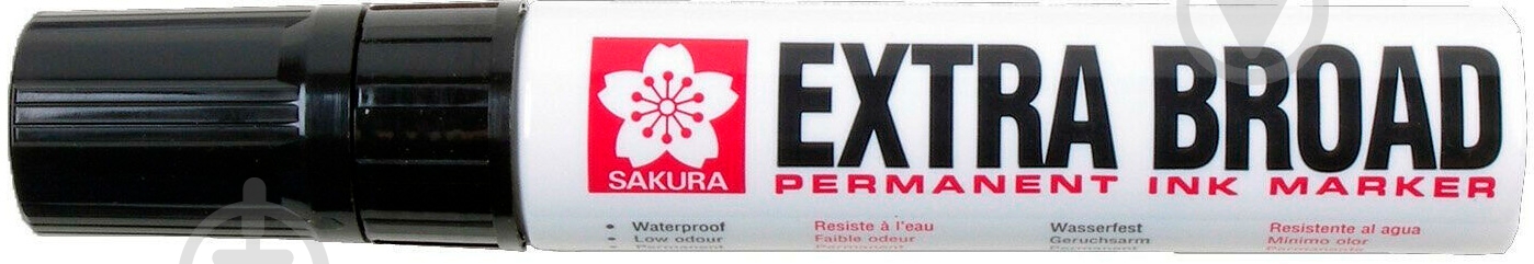 Маркер перманентный Sakura EXTRA BROAD XJGKS#49 черный - фото 1 Маркер перманентный Sakura EXTRA BROAD XJGKS#49 черный - фото 1