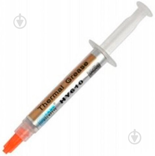 Термопаста Halnziye HY-610 0.5g шприц - фото 1 Термопаста Halnziye HY-610 0.5g шприц - фото 1