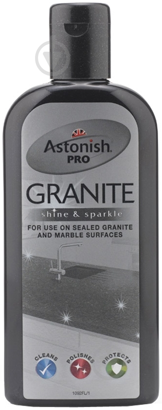 Моющее средство для мрамора и гранита Astonish Granite Shine & Sparkle 0,235 л - фото 1