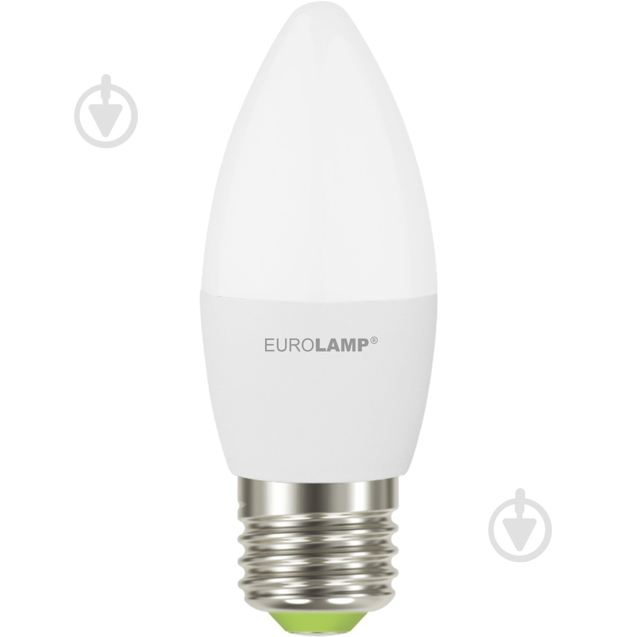 Лампа світлодіодна Eurolamp LED EURO C37 6W E27 4000K 6 Вт C37 матова E27 175 В 4000 К LED-CL-06274(EURO) - фото 2