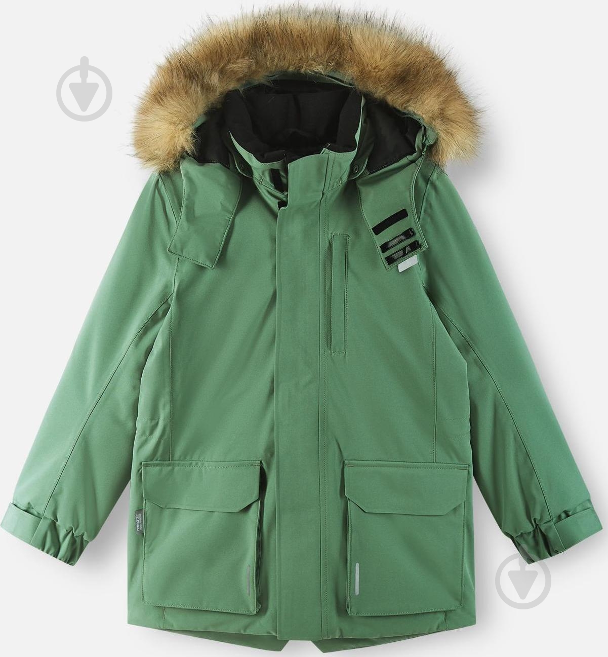 Куртка-парка для хлопчиків Reima Ajaton р.140 зелений 5100360A-8680 - фото 1