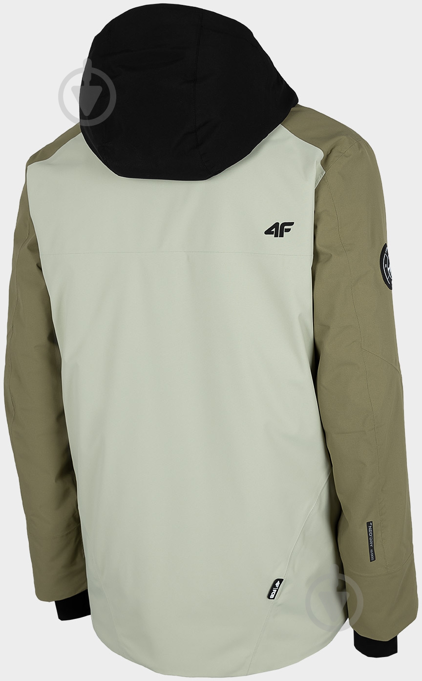 Анорак мужской демисезонный 4F SNOWBOARD JACKET KUMS002 H4Z22-KUMS002-44S р.S оливковый - фото 4 Анорак мужской демисезонный 4F SNOWBOARD JACKET KUMS002 H4Z22-KUMS002-44S р.S оливковый - фото 4