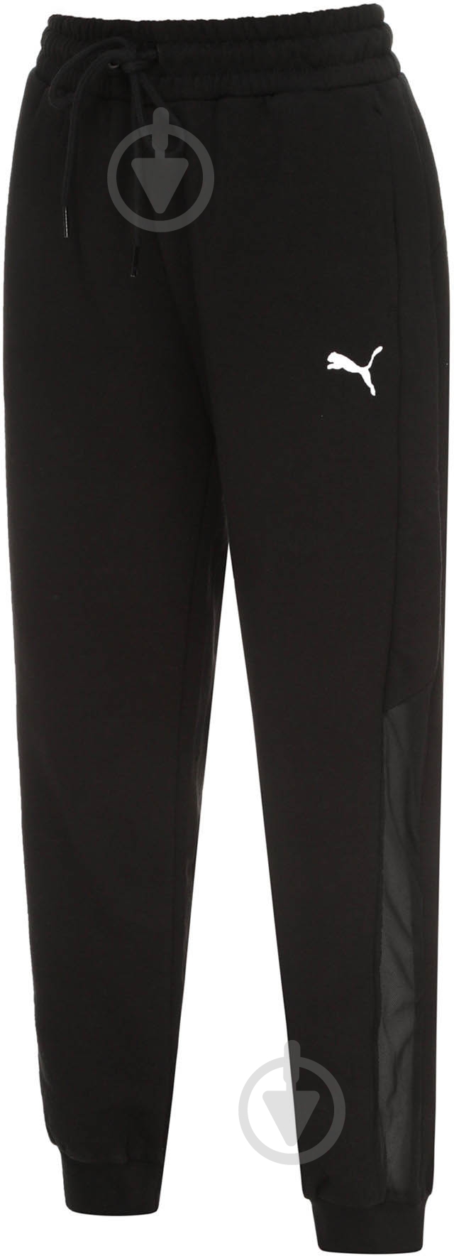 Брюки Puma Mesh Panel Pants 53740801 р. XL черный - фото 1