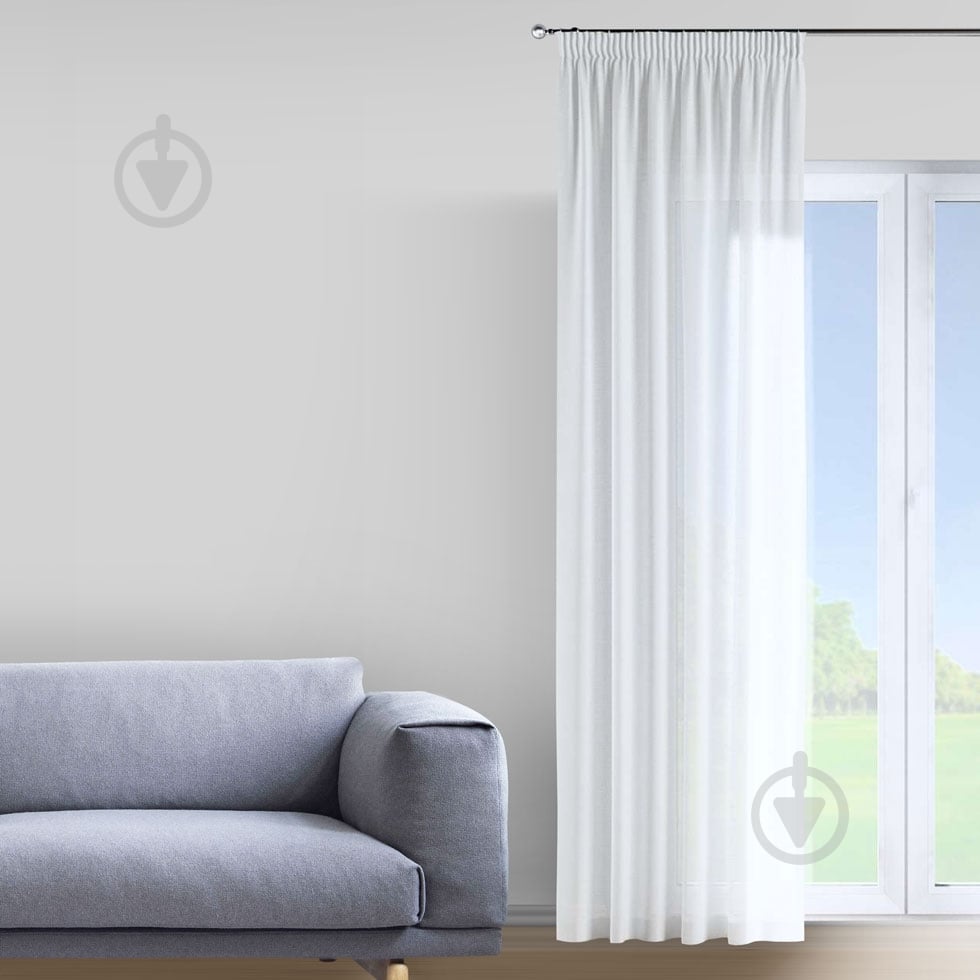 Тюль Afina 300x285 см бежевый Decora textile - фото 1