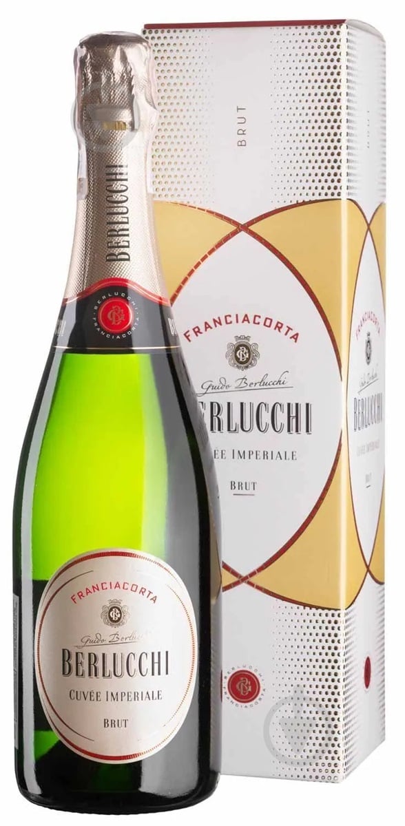 Вино ігристе Berlucchi Cuvee Imperiale Brut 12,5 % 0,75 л - фото 1