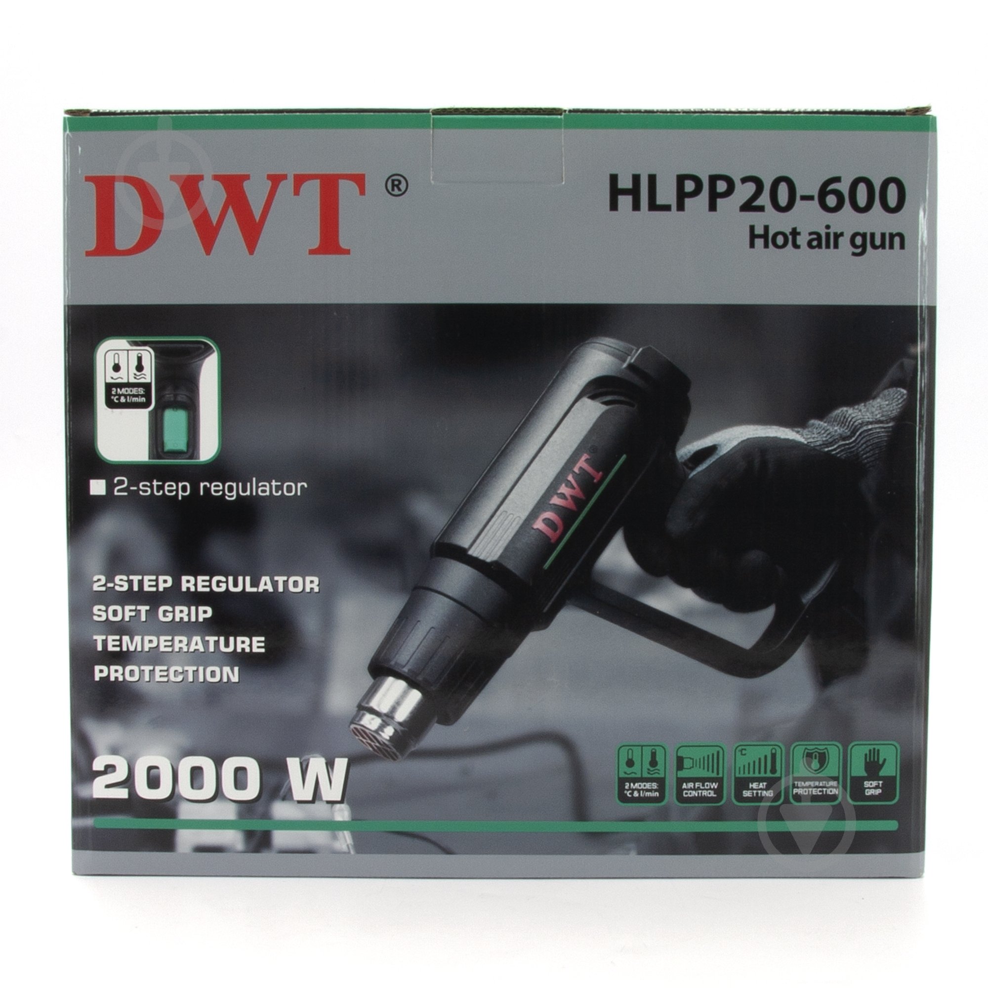 Фен строительный DWT HLPP20-600 - фото 6