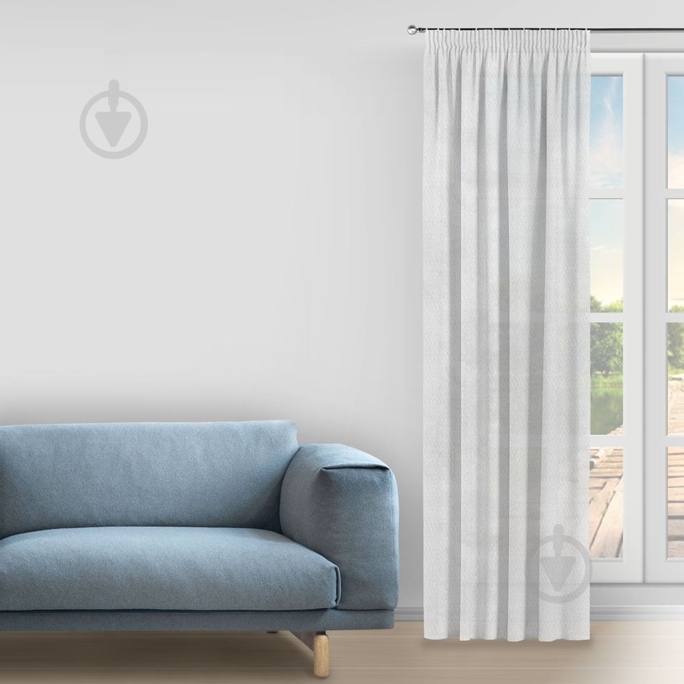 Тюль Fortuna 300х275 см белый Decora textile - фото 1