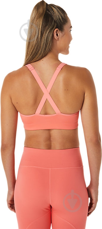 Бра Asics ACCELERATE BRA 2012B911-706 р.S оранжевый - фото 2