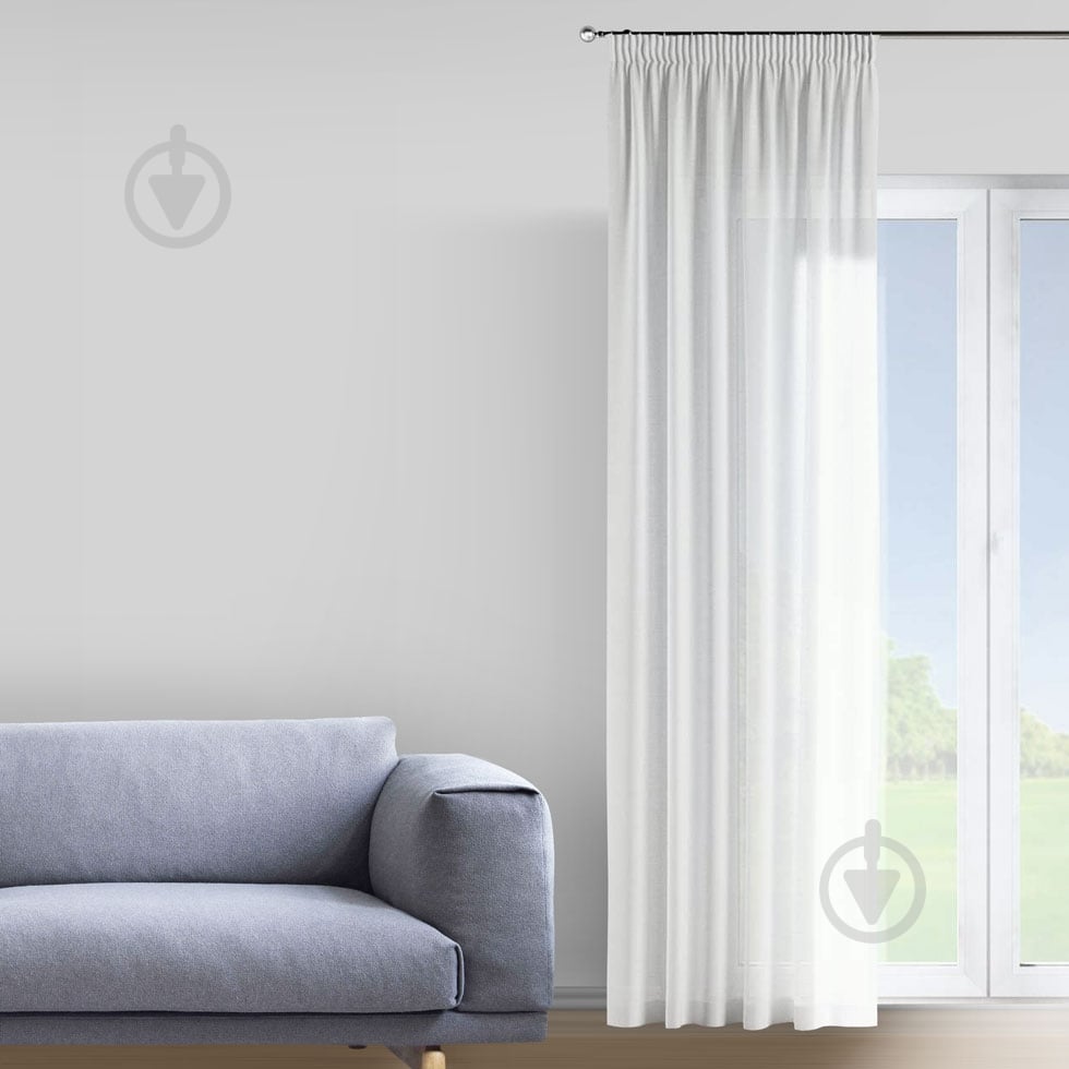 Тюль Rim 300х275 см белый Decora textile - фото 1 Тюль Rim 300х275 см белый Decora textile - фото 1