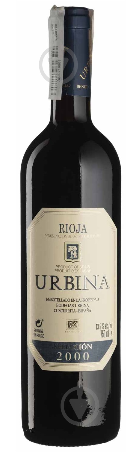 Вино Urbina Seleccion 2000 сухе червоне 0,75 л - фото 1