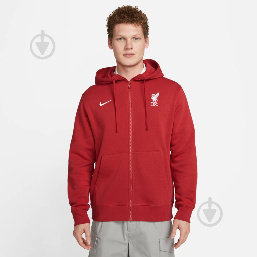 Джемпер Nike LFC M NSW CLUB HOODIE FZ BB DV4581-687 р.3XL рожевий - фото 1 Джемпер Nike LFC M NSW CLUB HOODIE FZ BB DV4581-687 р.3XL рожевий - фото 1
