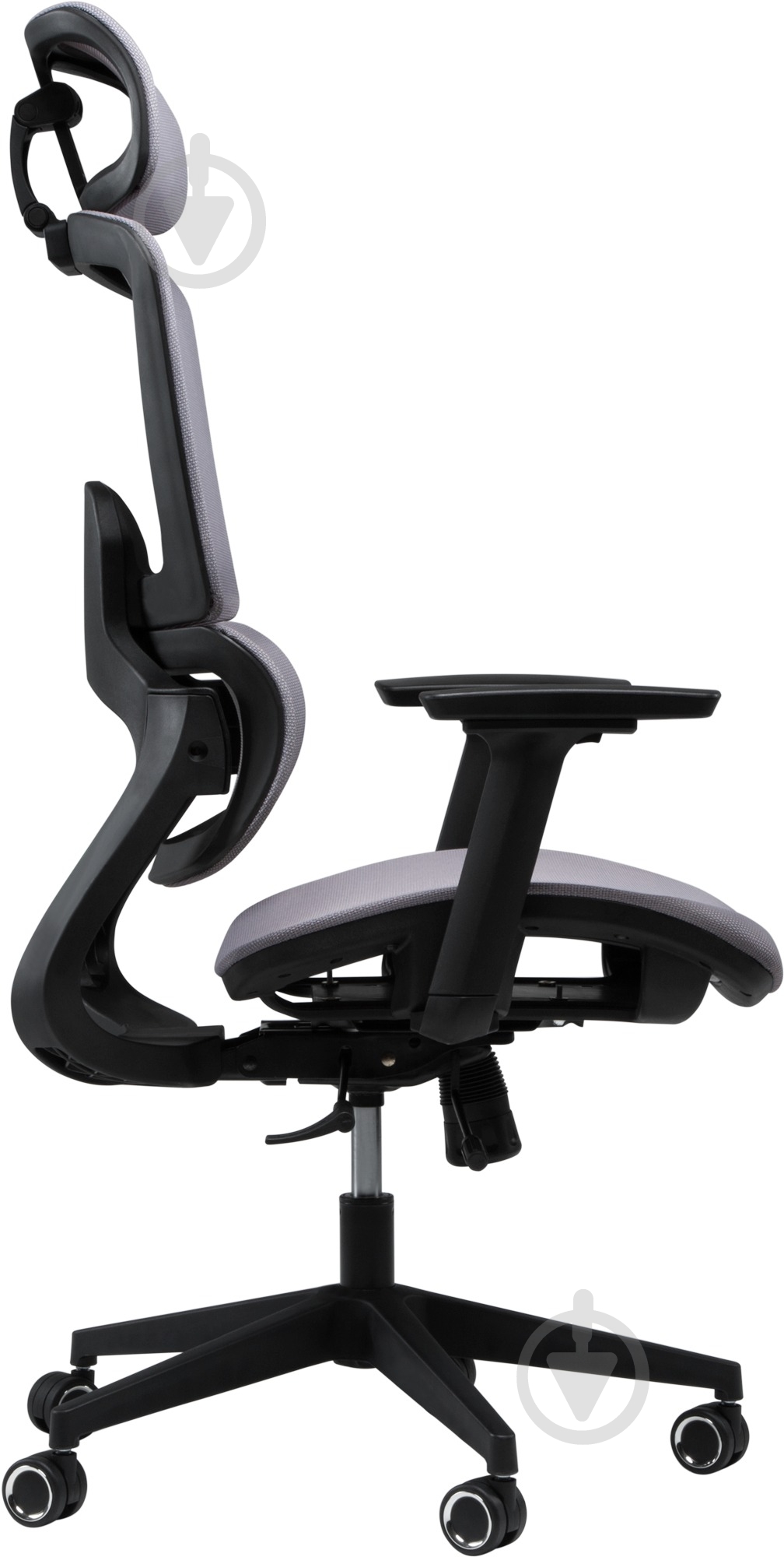 Кресло GT Racer B-529B серый - фото 4