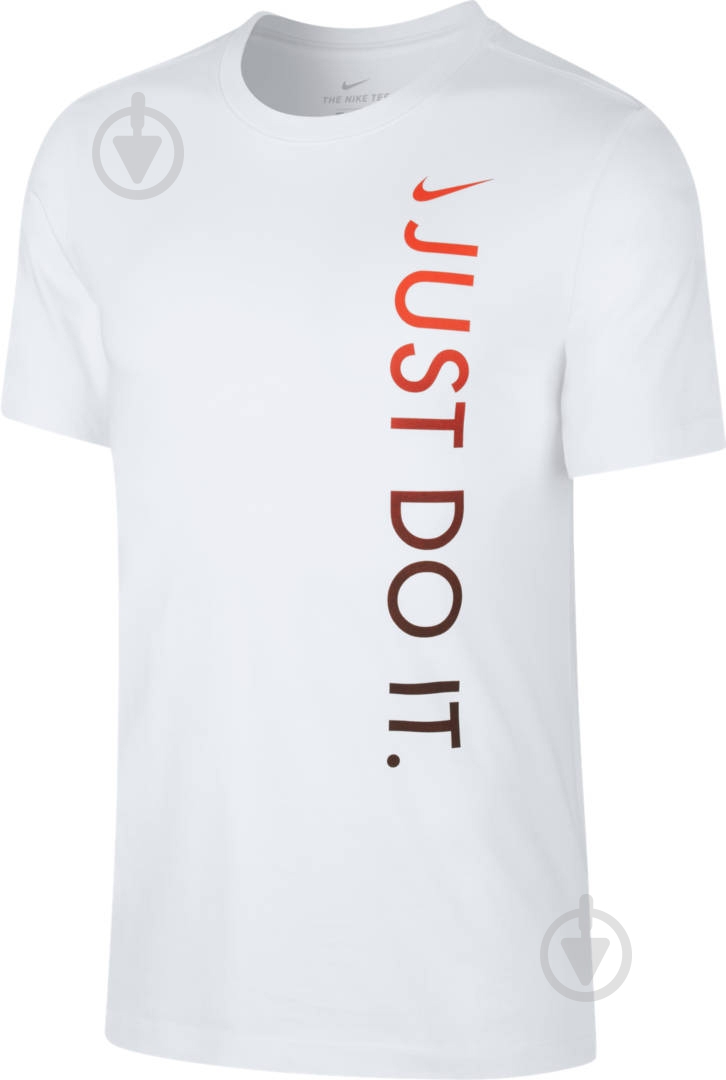 Футболка Nike M NSW TEE JDI 2 CN8598-100 р.XL белый - фото 1