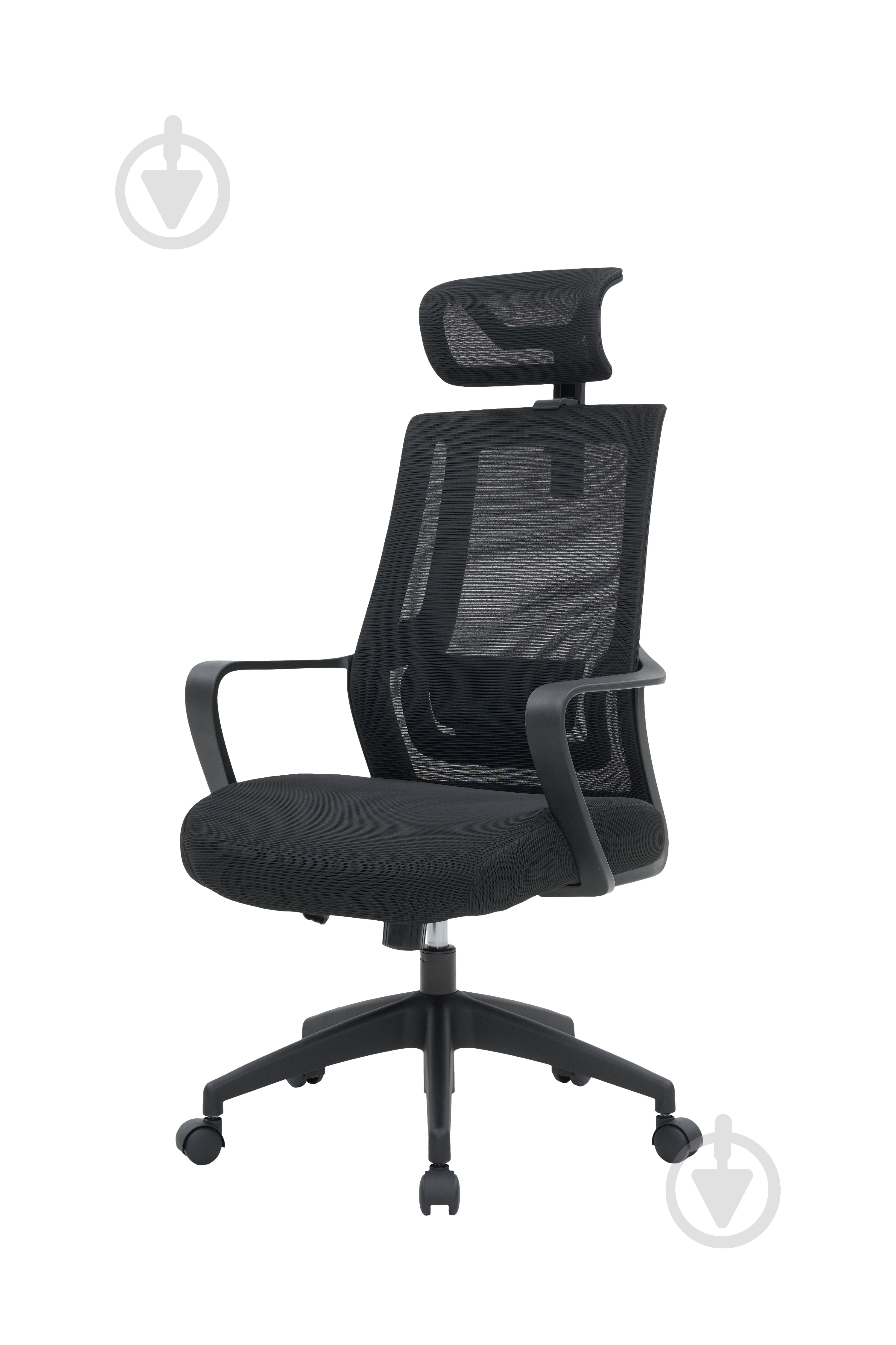 Крісло офісне OfficePro Harmony OC310-B-B-B Black чорний - фото 1
