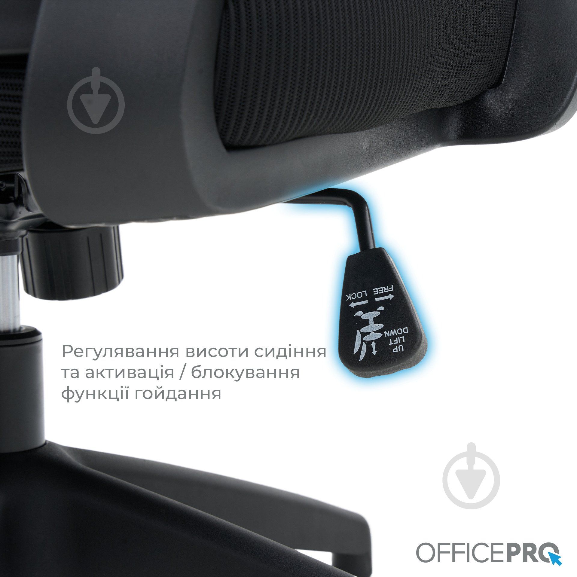 Крісло офісне OfficePro Harmony OC310-B-B-B Black чорний - фото 11