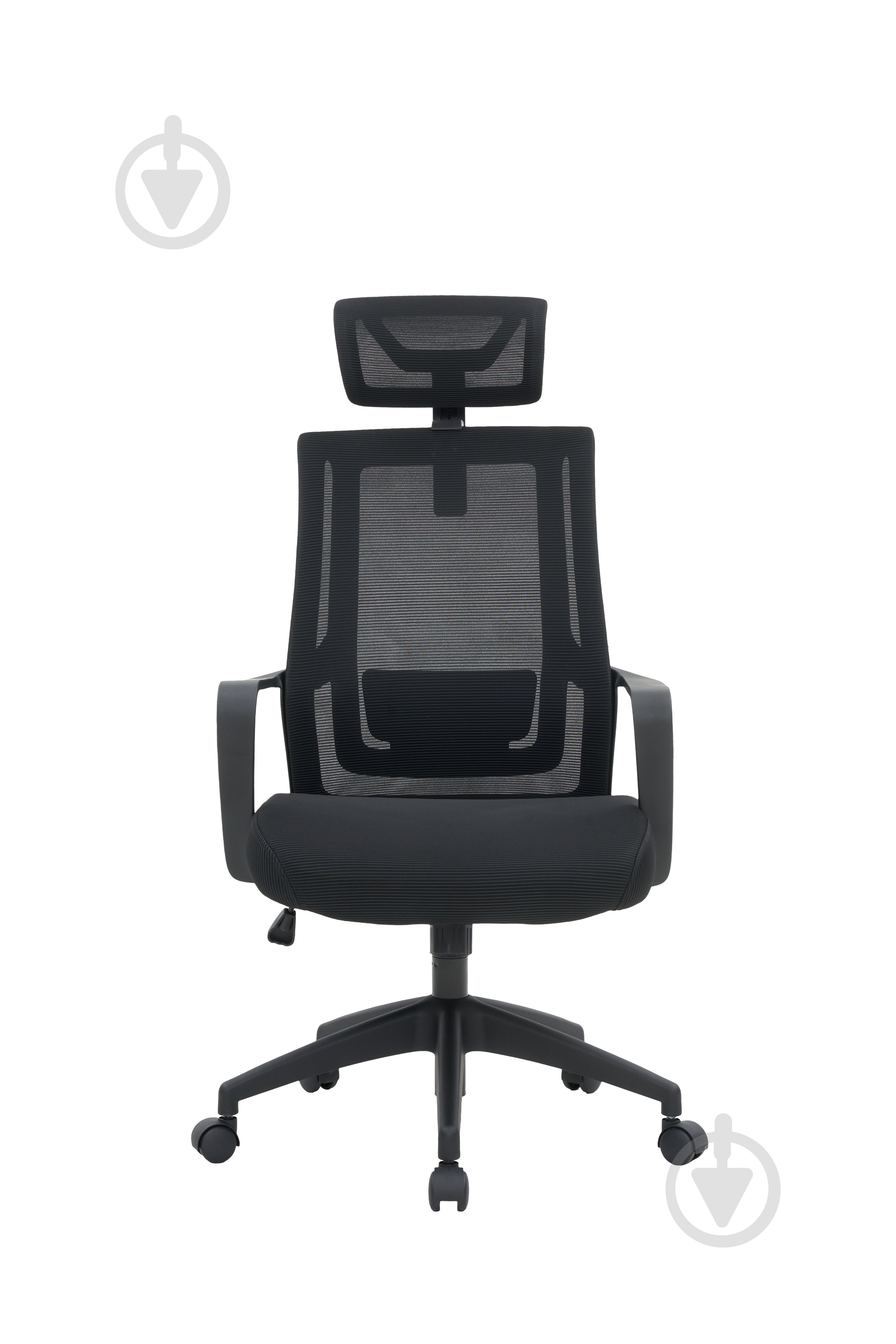 Крісло офісне OfficePro Harmony OC310-B-B-B Black чорний - фото 2