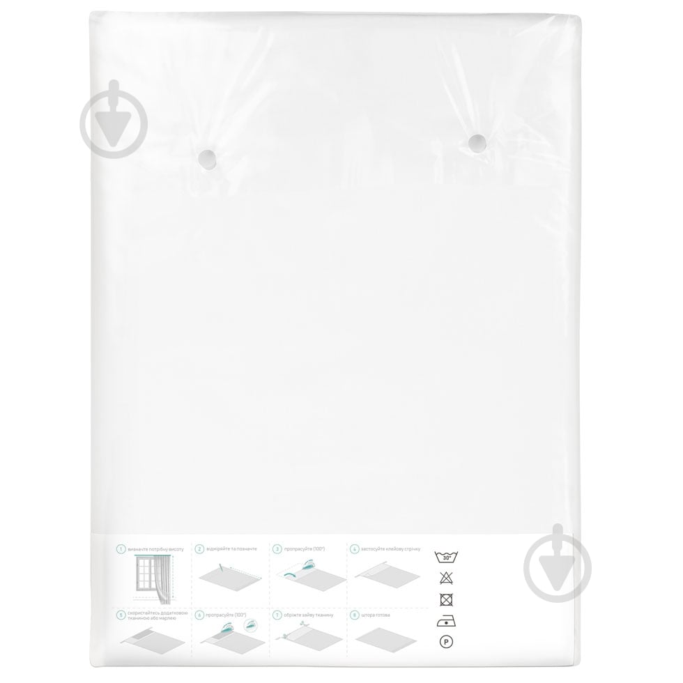 Гардина Crep 400х285 см белый Decora textile - фото 4 Гардина Crep 400х285 см белый Decora textile - фото 4