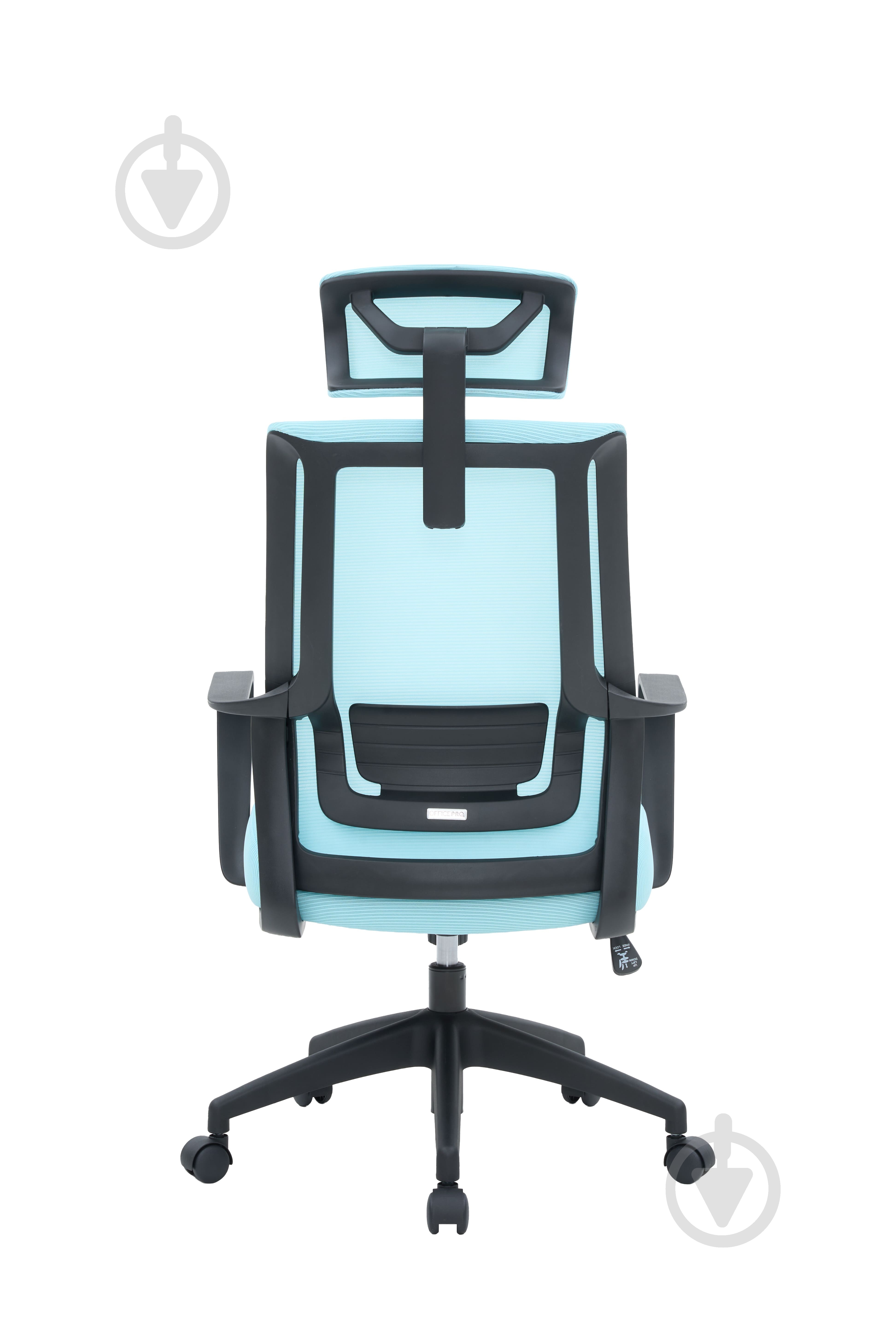 Крісло офісне OfficePro Harmony OC310-B-BL-BL Black/Blue синій - фото 3 Крісло офісне OfficePro Harmony OC310-B-BL-BL Black/Blue синій - фото 3