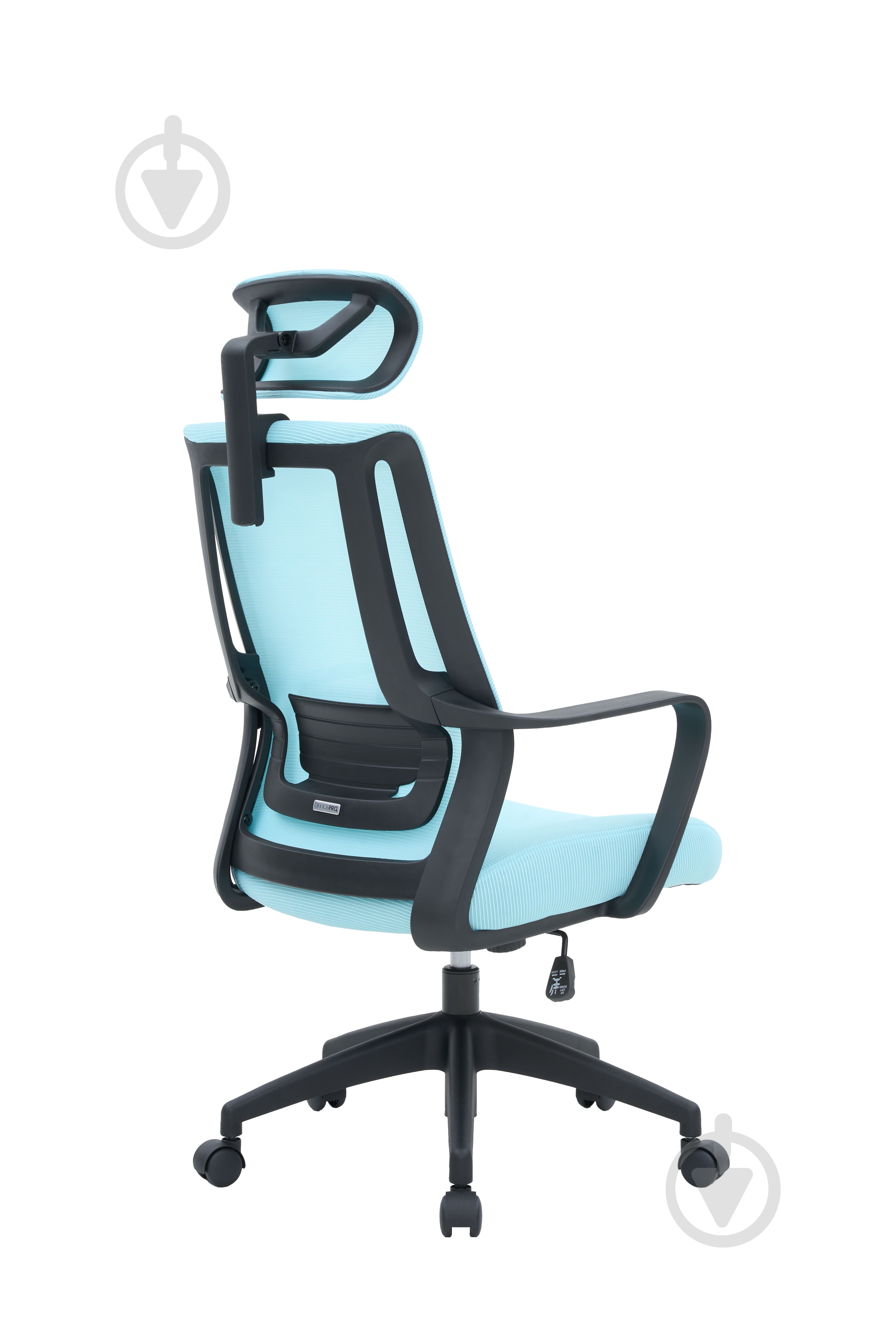 Крісло офісне OfficePro Harmony OC310-B-BL-BL Black/Blue синій - фото 4 Крісло офісне OfficePro Harmony OC310-B-BL-BL Black/Blue синій - фото 4
