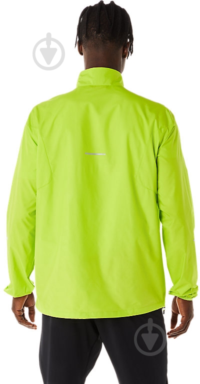 Ветровка Asics LITE-SHOW JACKET 2011C745-300 р.XL зеленая - фото 2 Ветровка Asics LITE-SHOW JACKET 2011C745-300 р.XL зеленая - фото 2