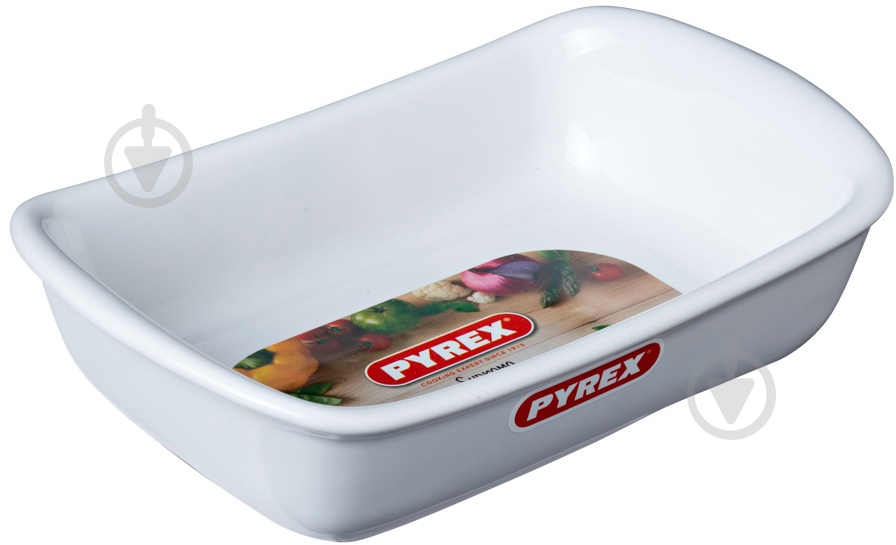 Форма для запекания Pyrex Supreme white 22х15 см (SU22RR1) - фото 2