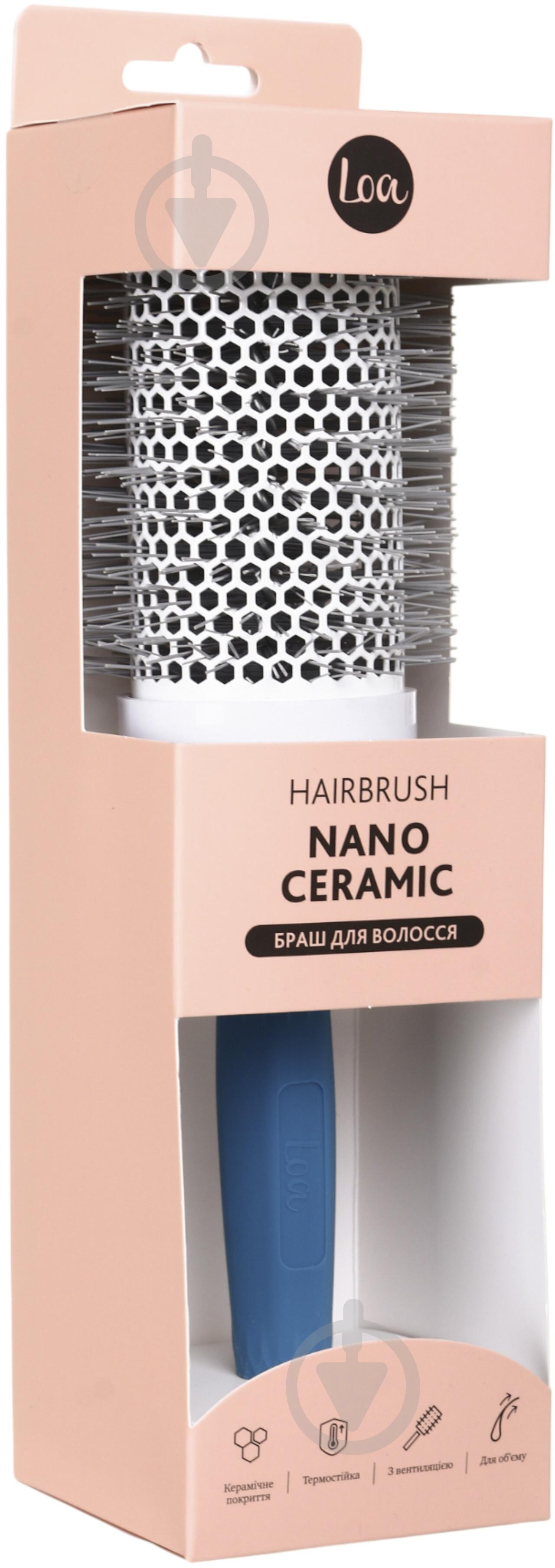 Брашинг LOA Nano Ceramic D 54 мм синий с белым - фото 7