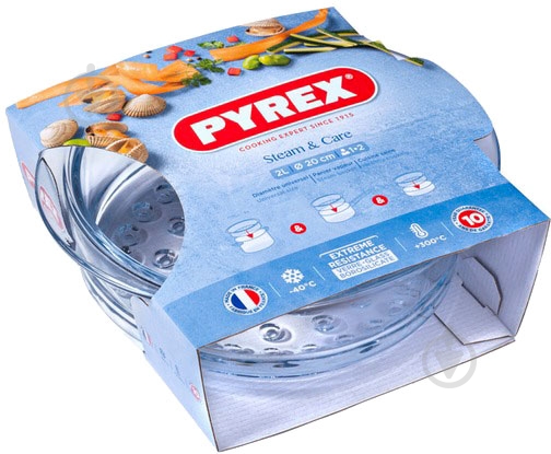 Форма Pyrex для пароварки /Steamer/ 20 см (P03N000) - фото 4