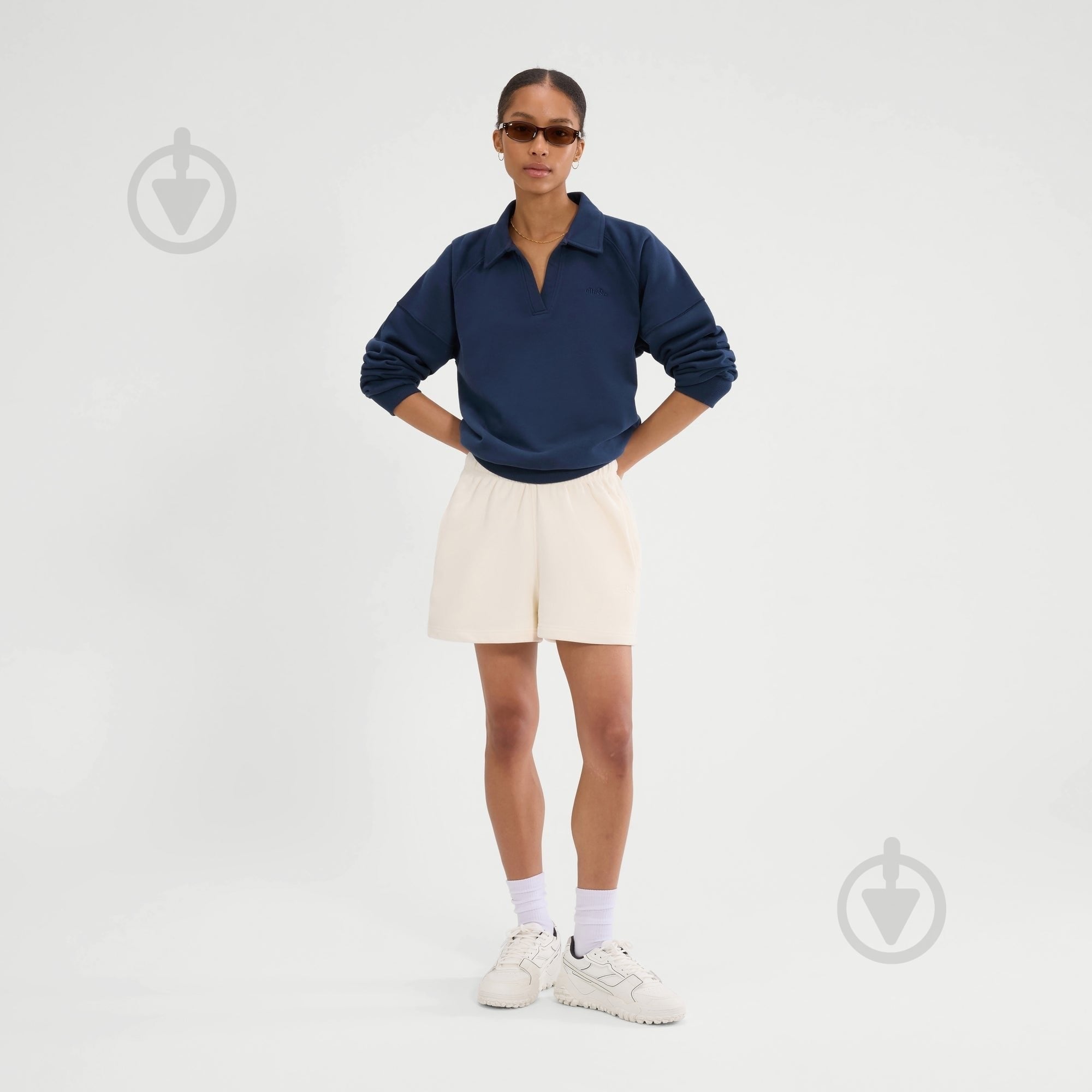 Свитшот Ellesse Morcone SGD24367-420 р.S синий - фото 3