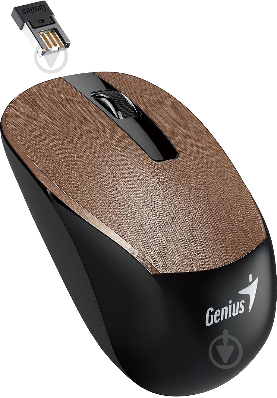 Мышь Genius NX-7015 WL (31030119104) brown - фото 2 Мышь Genius NX-7015 WL (31030119104) brown - фото 2