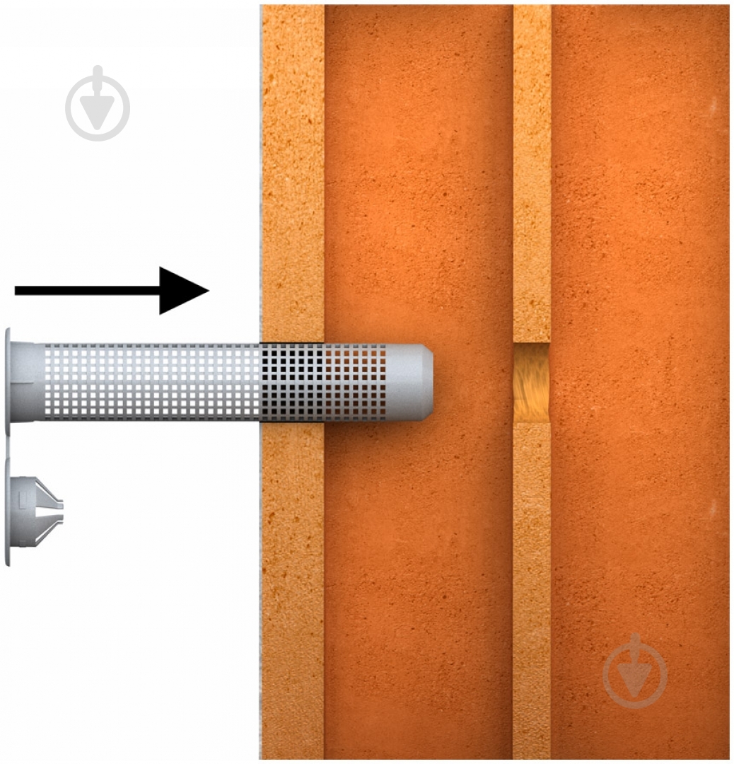 Втулка пластиковая 15x85 мм - фото 3