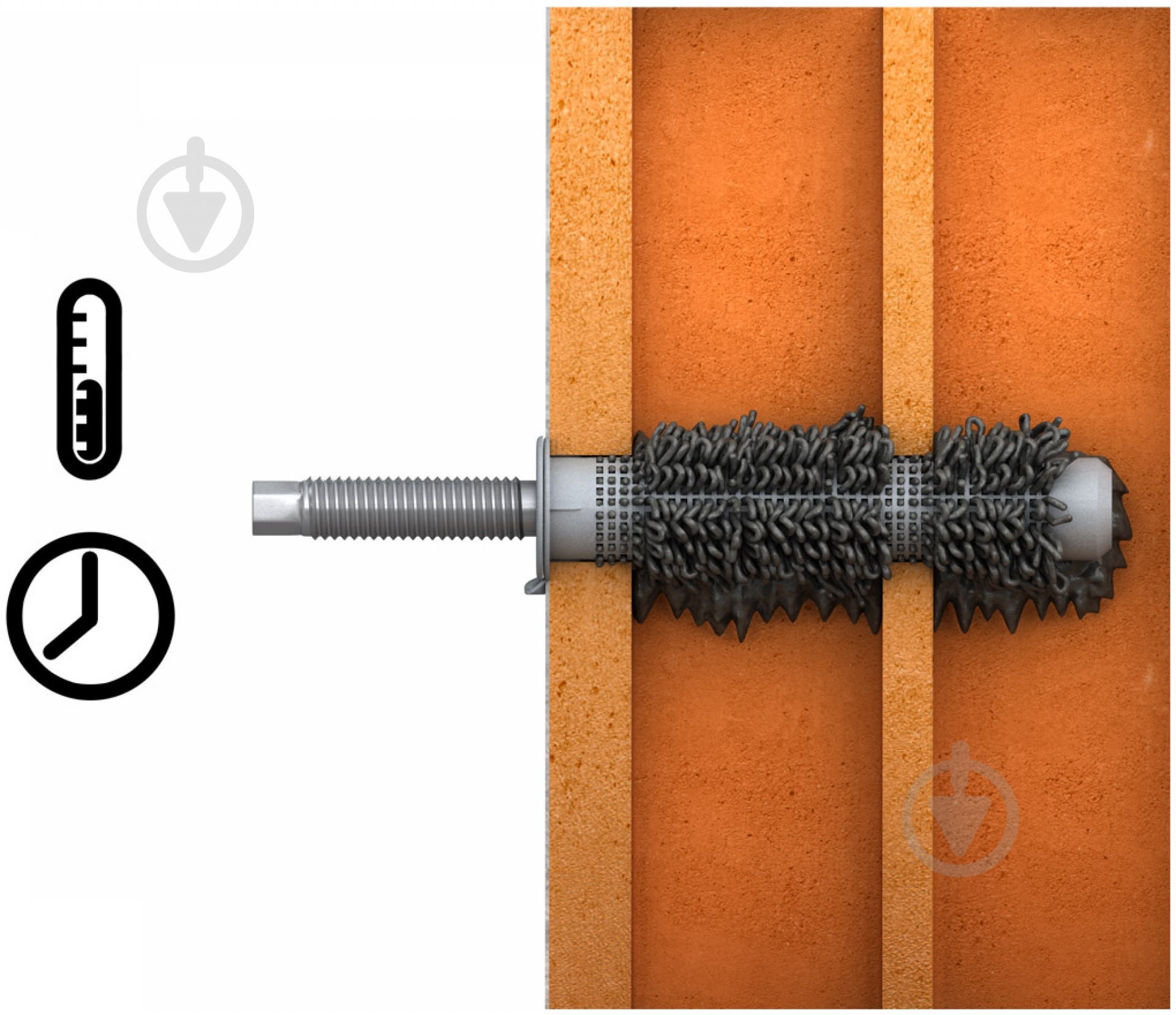 Втулка пластиковая 15x85 мм - фото 6