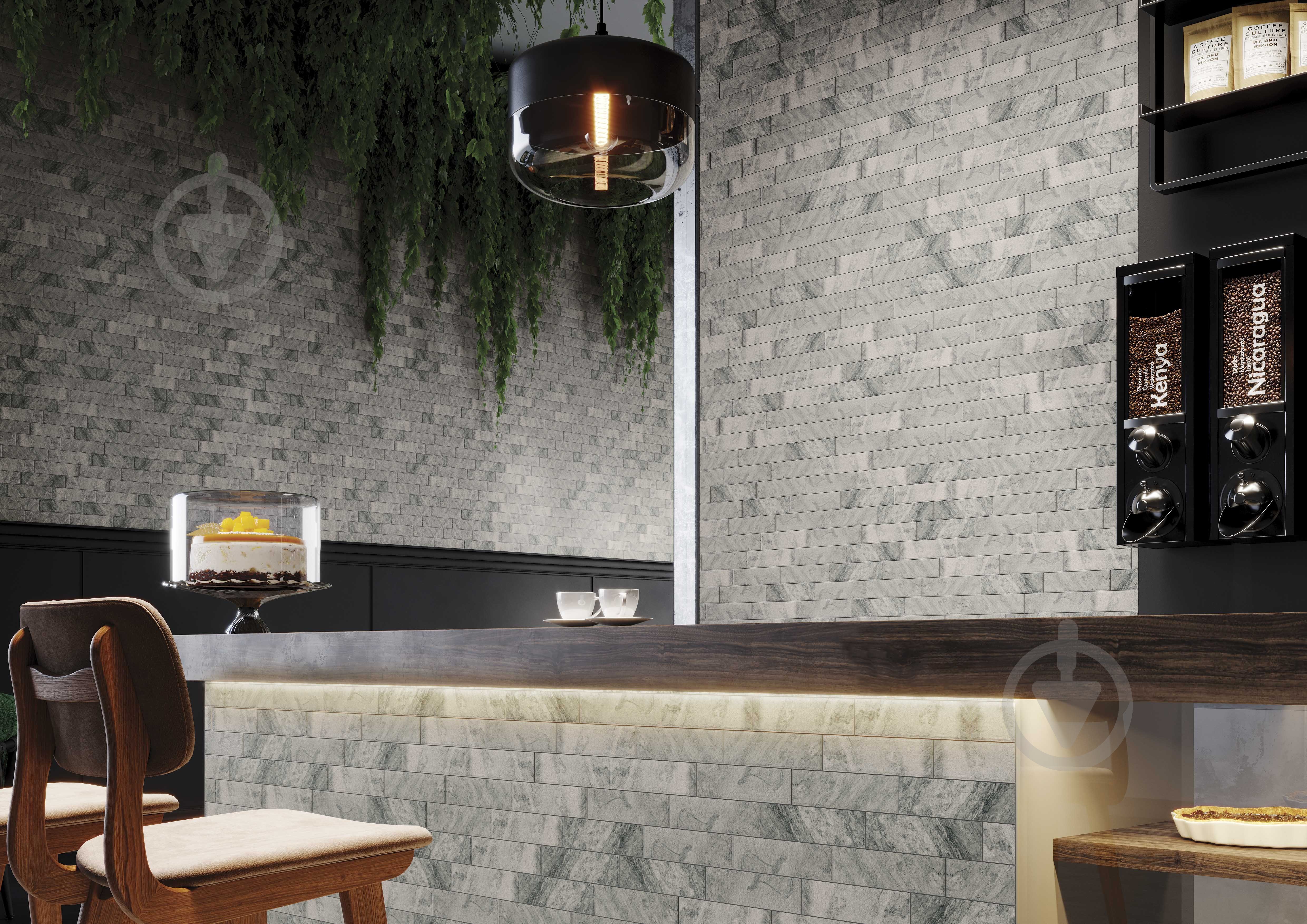 Клінкерна плитка Ceramika Paradyz Mattone pietra grafit stopnica prosta 30x30 см - фото 5